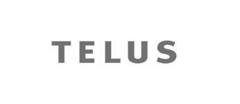 Our corporate training clients include Telus Telus Logo